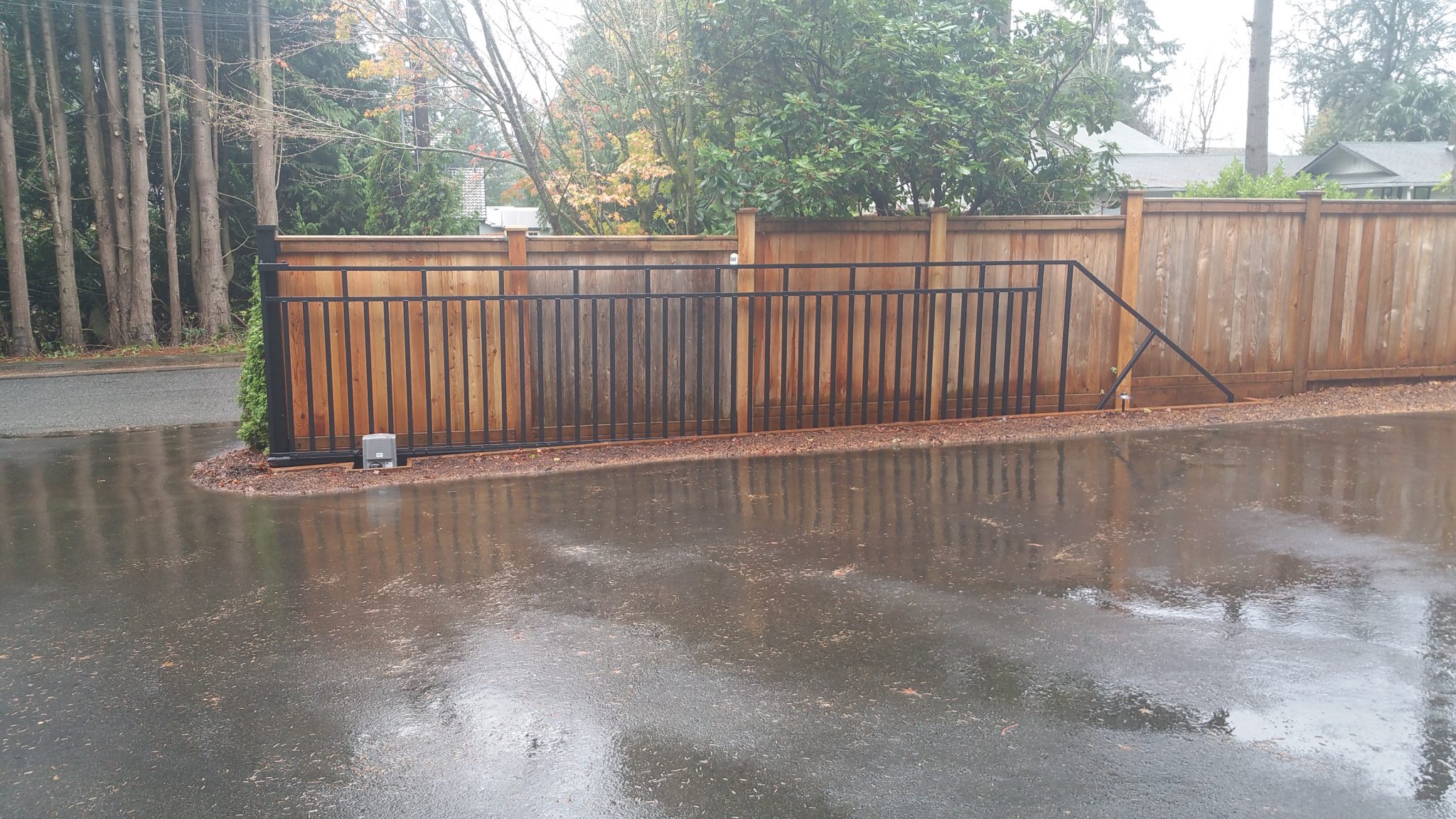 Steel Gate At A Residence In Washington State - DuraGates : The One ...